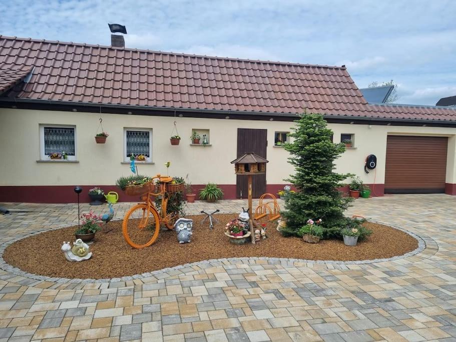 Ferienwohnung *Zur Weinbergstrasse* Lauta Zewnętrze zdjęcie
